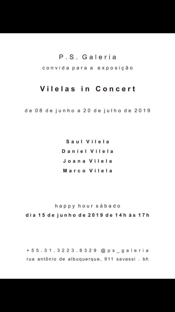 Saul Vilela convite happy hour